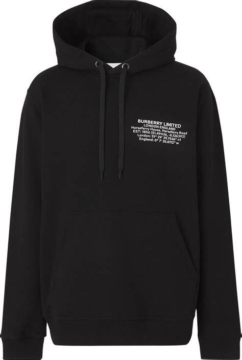 Buy Burberry Allen Hoodie 'Black' 